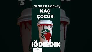 20 YILDA BİR KAHVEYE KAÇ ÇOCUK SIĞDIRDIK!📌Gazze'de saatte 5 çocuk şehid ediliyor... #BoykotaDevam