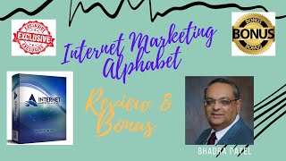 Internet Marketing Alphabet  Review 🖐️ WARNING 🖐️ DON'T BUY WITHOUT MY 😎 CUSTOM 😎 BONUSES!