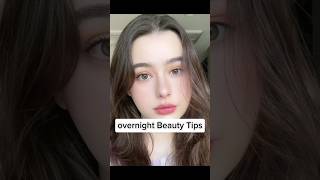 Overnight neaity tips for healthy and glowing skin #skincarenatural #glowupchallenge #skincare