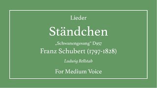 Ständchen - Schubert - Medium