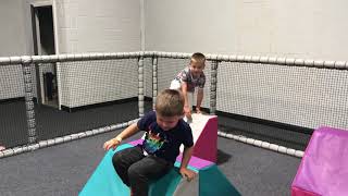 Seb and Isaac at Agility York part 2