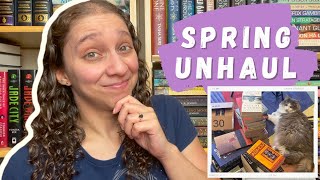 Spring Cleaning Unhaul || Unhauling over 40 books!