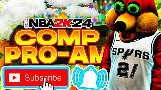 NBA 2K24 BEST COMP PRO AM PLAYS AND MOMENTS!!😱 (MUST WATCH) #nba2k24