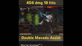 Best  Raiden combos Double Mavado assist combo Mortal Kombat 1 #mk1 #short  #shorts #mortalkombat