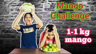 10 Kg Mango Eating Challenge || Craziest Food Competitions |I Aam Challenge II Rudrax Twins II