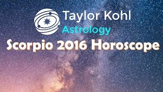 Scorpio 2016 Horoscope