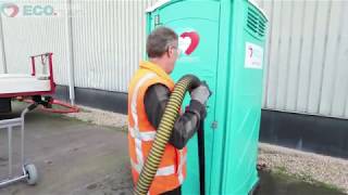 ECO Toilet in de bouw