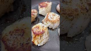 seared scallop video