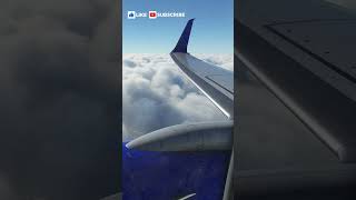 Cloud surfing in Microsoft Flight Simulator 2020 - Why we Fly! #shorts