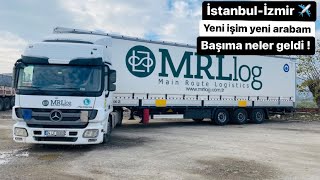 Yeni arabam ile İstanbul İzmir seferi #keşfet #reels #tırvideoları #ağırvasıta #mercedesactros