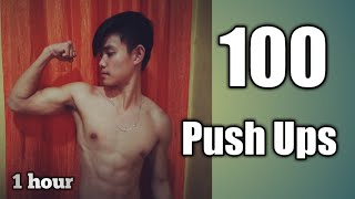 100 Push Ups in just 1 hour (Very Effective )