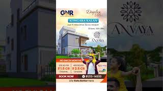 🏡✨ Discover Your Dream Home at GNR INFRA DEVELOPERS! At ANVAYA VILLAS ✨🏡📞 Call @ 81213-14333 📞