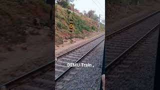 Hassan Bengaluru DEMU Train acceleration #demu #demutrain #dieselengine #diesel #railfans #bengaluru