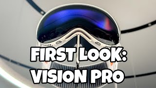 Apple vision Pro - First Looks!! #applevisionpro #viral