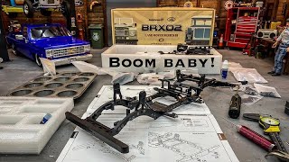 True To Scale, the Boom Racing BRX02 Land Rover Extreme Scale RC Build, Part 1 Plans Parts & Chassis