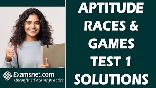 Aptitude Problems On Races and Games Practice Test 1