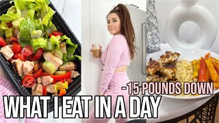 What I Eat In A Day To Lose Weight !!