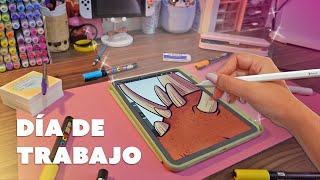 Un Día en la Vida de una Ilustradora: Trabajo y Redes Sociales