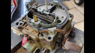 Carb rebuild part 1 Removal -1973 Buick Centurion 455 #howto #diy #fix