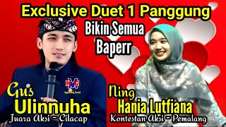 Exclusive Ngaji Terbaru | Gus Ulinnuha Makin Baper Saat Duet Sama Ning Hania Kontestan Aksi Indosiar