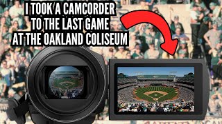 Final Game At The Oakland Coliseum Vintage Vlog