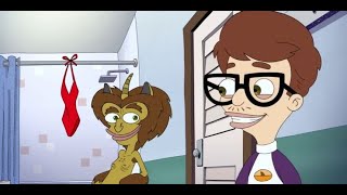 Big Mouth 2 - Andrew Masturbates to Leah