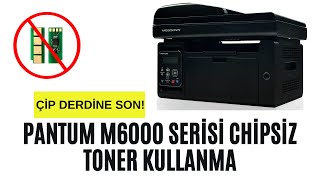 #Pantum  M6600, M6500W, M6550, #M6550NW Yazıcı #reset  No Chip