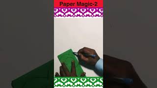 Paper Magic-2 | border design for bulletin board | paper cutting #shorts #ytshorts