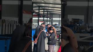 Foreign customers come to China for inspection.Website : https://greatforming.com