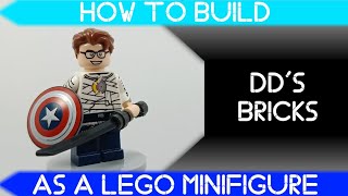 How to Build DD's Bricks as a LEGO Minifigure