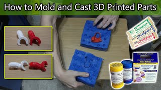 How to replicate a 3D printed pinball part using a silicone mold. No 3D printer or scanner required!