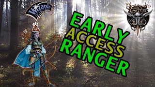 BALDUR'S GATE 3 - EARLY ACCESS- RANGER GUIDE (Lvls 1-4)