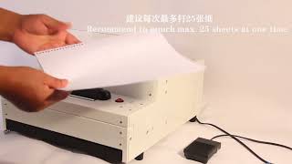 SD600A Trim  Electricl Spiral Binding Machine