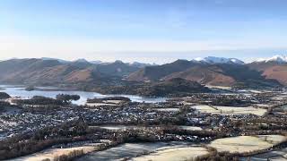 Panorama from Latrigg, northern Lake District