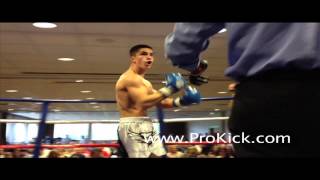 Karl McBlain In KO Action Vs Sam Ward - VIDEO