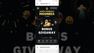 Binance moonbix 1000 points gift free