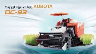 Máy gặt đập liên hợp, máy cắt lúa  Kubota DC93 NEW  Kubota Hải Dương: 0386 799 666