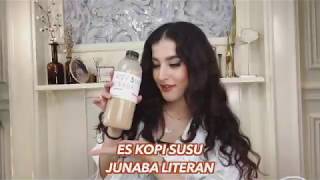 resep Es kopi susu terbaru Tasya farasya "junaba literan"