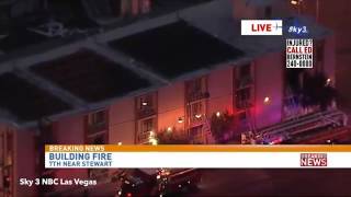 A fire in Las Vegas was sparked for a jaw-dropping reason