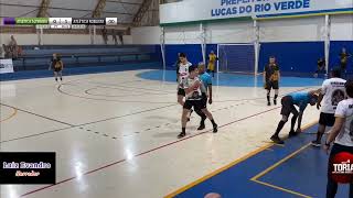 Gol do @edumartins04 1° da @aaahalterada na final  masculina do @toria.lrv 2024