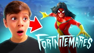 Fortnitemares : Spooky Season with Spiderwoman's New Skin!