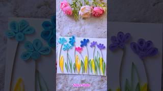 Easy Quilling Art Tutorial/ Easy /DIY/Craft Idea / Paper art Quilling #shorts #craft