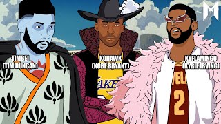 What if NBA Greats were One Piece Warlords?!