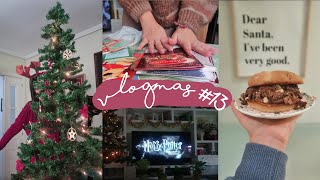 VLOGMAS 13 🇬🇧 l Navidades inglesas, recreando la hamburguesa de Goiko y vemos Harry Potter :)