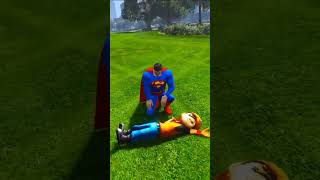 PLANE CRASHES Into Superman's House in GTA 5 #shorts