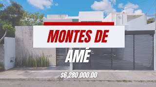 Venta de Casa, Amplio terreno y alberca, Montes de Amé, Yucatán