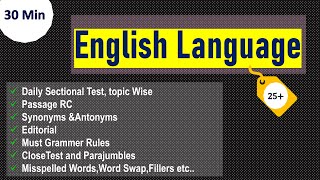 How to Score 25+ in English | RRB PO Mains 2024 English Sectional Mock