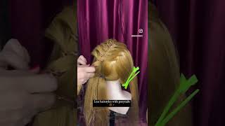 New trend hairstyles #virolshort #hairstyle #youtubeshorts #hairtutorial #haircare #braidstyles 😍🤩