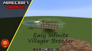 Easy Infinite Villager Breeder Tutorial (Java Edition 1.16)