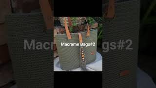 The most Macrame trendy BAGs For #2024#macrame_bags#beads_bags#trendy_bags#tote_bags#clutch_bags